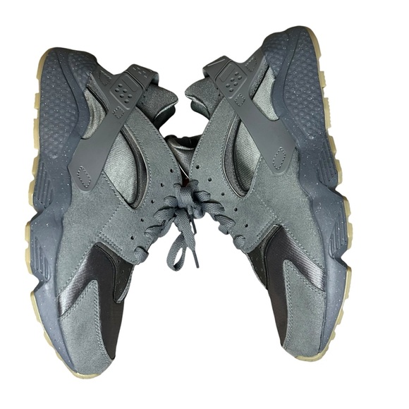Nike men’s Air Huarache "Go The Extra Smile" sneakers gray size 10 shoes lace up - Picture 7 of 10